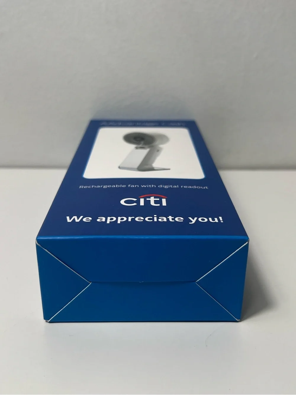 American Airlines Citi AAdvantage Rechargeable Portable Neck Handheld Mini Fan